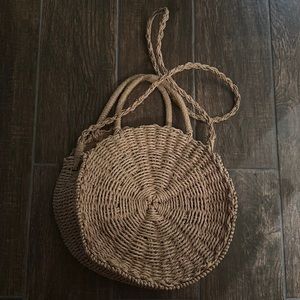 Basket weave bag